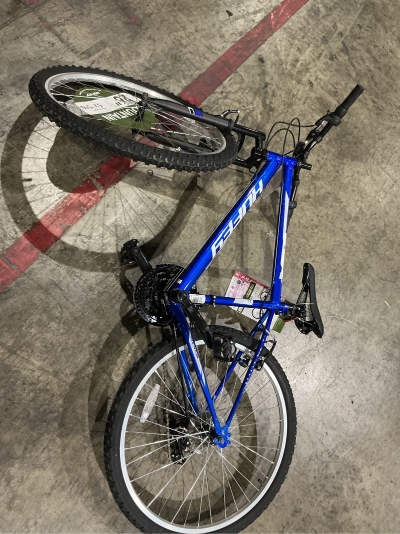 Condition photo showing As Is for huffy 26-inch rock creek men's mountain bike, blue