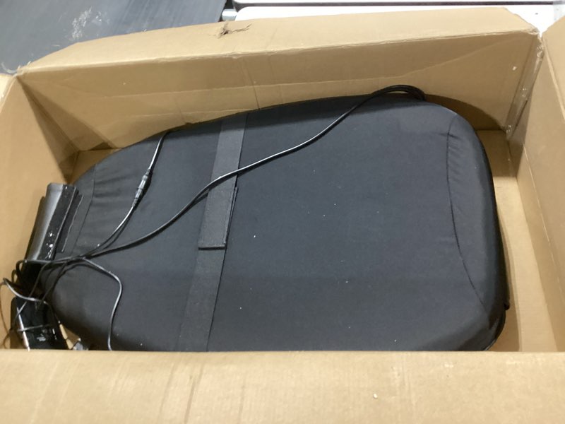 Condition photo showing Good Condition for cupilo back massager for pain relief deep tissue - shiatsu massage chair pad for back with heat,back support inflatable flap chair massage,gifts for men dad