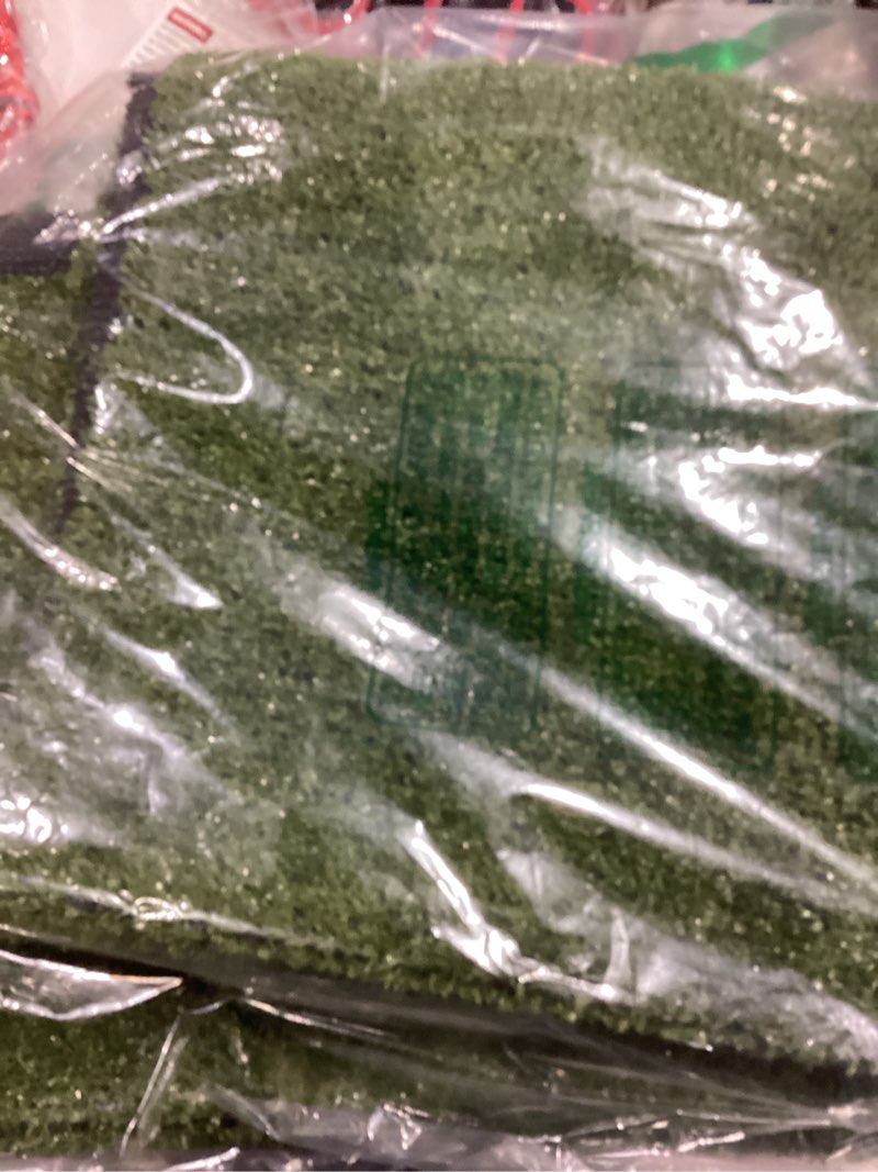 Condition photo showing Good Condition for GLOBREEN Artificial Grass for Dogs Potty, 3FTx5FT Puppy Grass Pee Pad, Indoor Outdoor Pets Turf Fake Grass Rug for Balcony Patio 0.31" Low Pile/Green 01 3FTX5FT