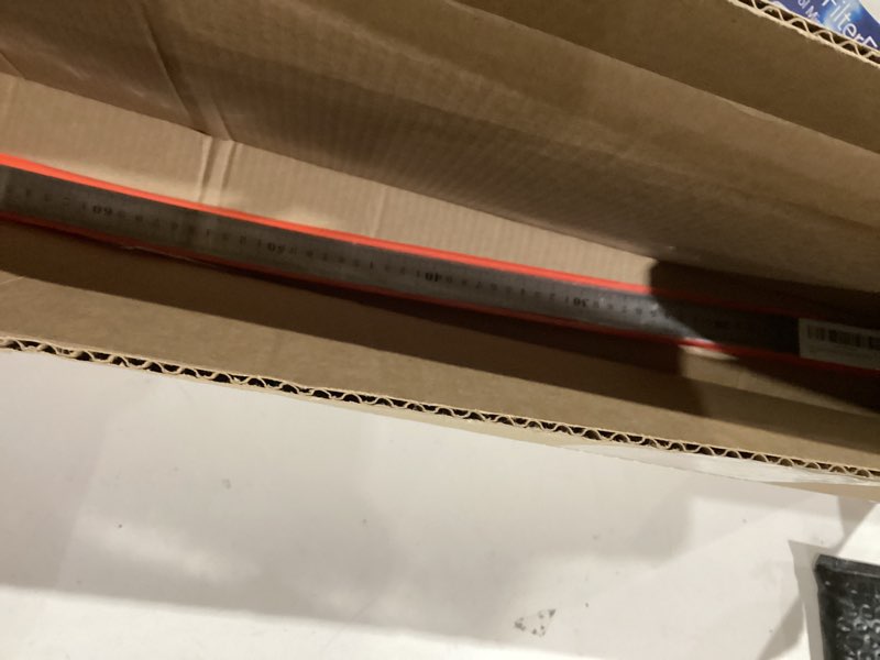 Condition photo showing New/Like New for Fisima Large Stainless Steel Ruler Rule Measure Straight Edge 1 Metre Meter 40" 100cm