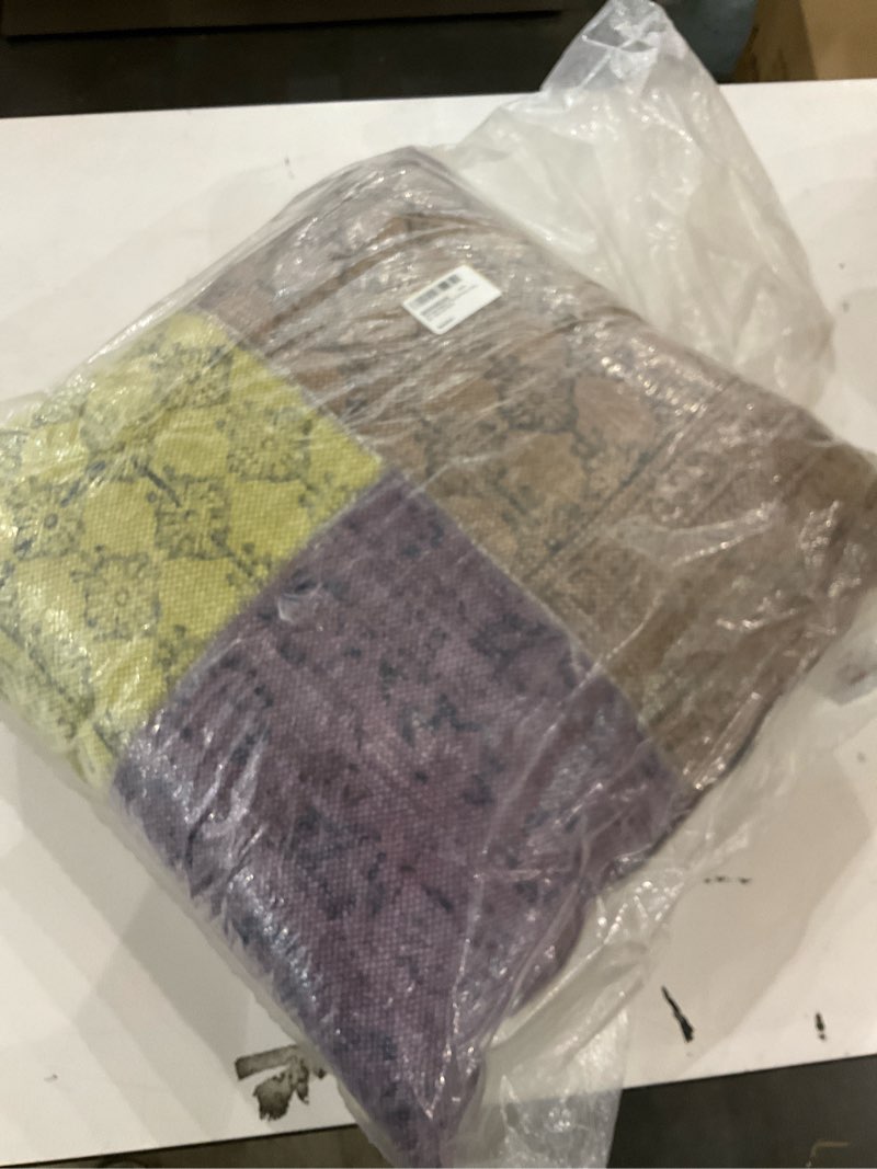 Jiti Hand Made in The US Pillow, 20 by 20-Inch, Art Multi