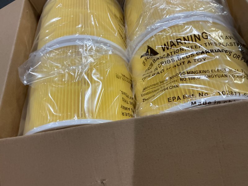 Condition photo showing New/Like New for Core 300 Pet Care Replacement Filter for LEVOIT Core 300 Core 300-P Core 300S Vortex Air Air Purifier, 3-in-1 H13 Grade True HEPA High-Efficiency Activated Carbon, Core 300-RF-PA, 4 Pack, Yellow Yellow - Pet Care Filter 4