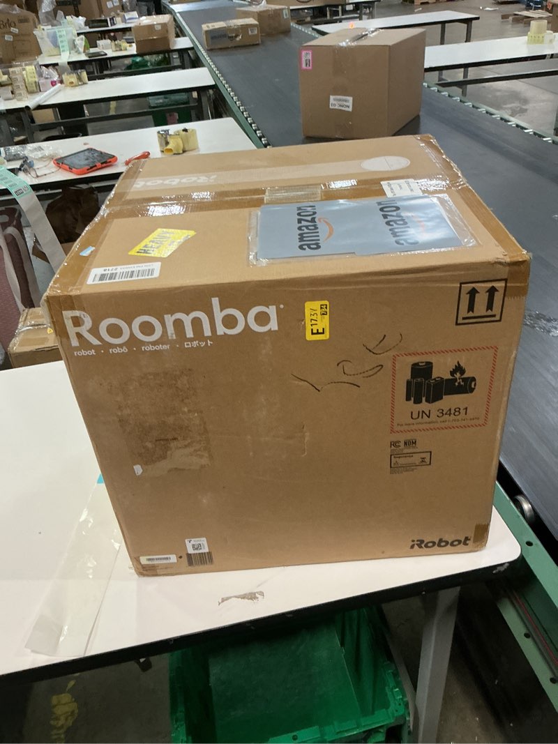 Condition photo showing New/Like New for iRobot Roomba Max 705 Combo Robot Vacuum & Mop + AutoWash Dock – Extending Self-Cleaning Roller Mop, Retractable Mop Cover, Dual Brushes, Self-Empties, Heat-Washes & Dries, Avoids Obstacles, LiDAR