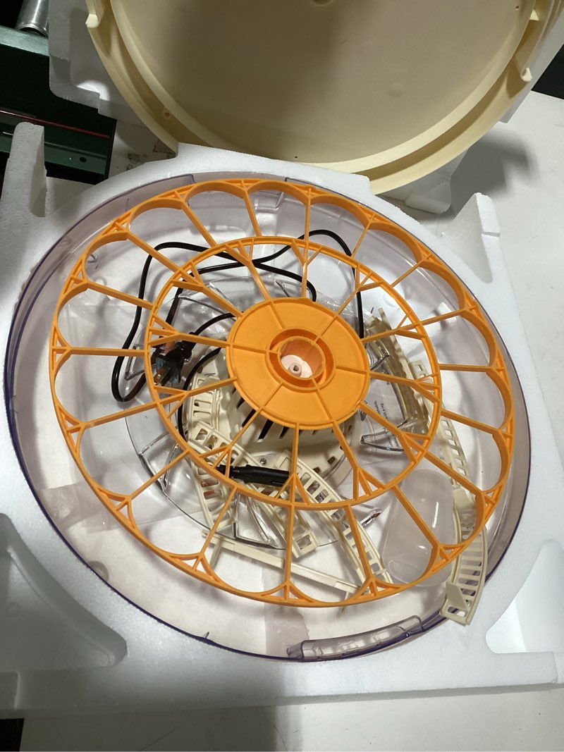 Condition photo showing As Is for 30 egg incubators for hatching chicken/quail/pigeon/birds eggs, incubator with automatic egg turning/temperature control/humidity display/egg candler/360°view/fully automatic, for beginner/farm/home