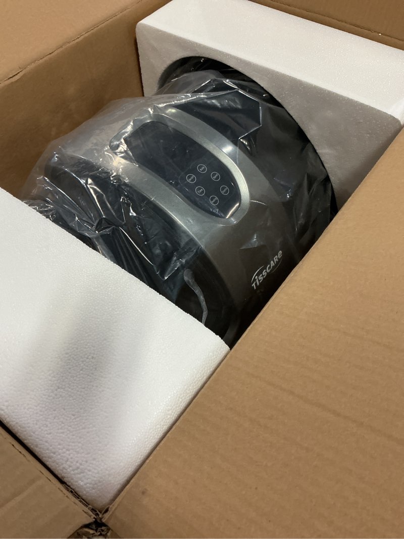 Condition photo showing Good Condition for TISSCARE Shiatsu Foot Massager with Heat, FSA Eligible HSA Foot Massager for Plantar Fasciitis, Neuropathy, Circulation and Pain Relief, Massage Feet at Home/Office, Gift for Men and Women