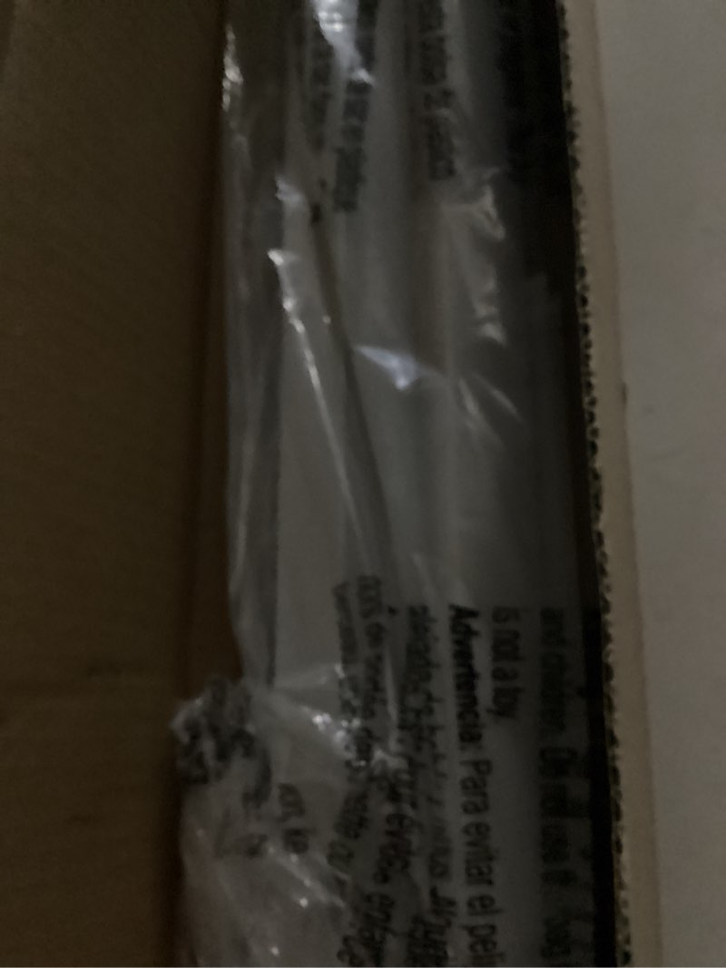 Condition photo showing New/Like New for lazblinds cordless cellular shades, no tools no drill blackout honeycomb shades pleated blinds for windows, 40'' w x 48'' h, silver white blackout-silver white 40'' w x 48'' h