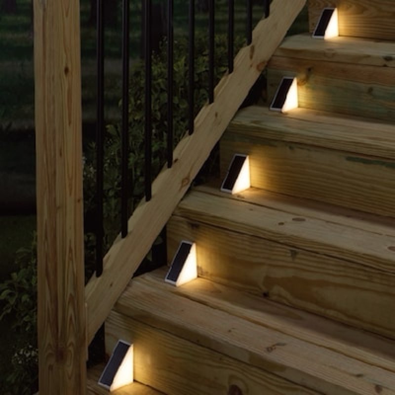 harbor breeze 6 -pack 4 -lumens white solar led outdoor path light 3000-k