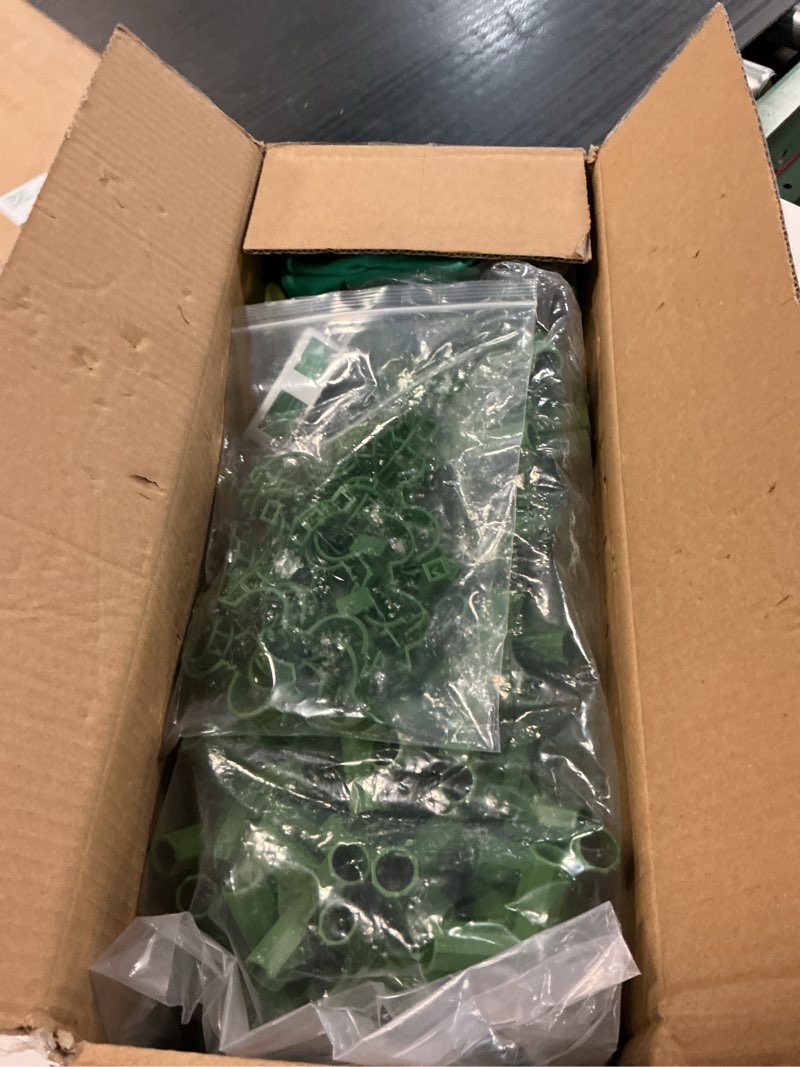 Condition photo showing Good Condition for uyittour 3 pack square tomato cages for garden, 50" heavy duty square tomato trellis plant support cages for raised garden bed climbing vegetables, set with garden gloves, 20 clips & 65ft tie wire 3 pack 50 inches