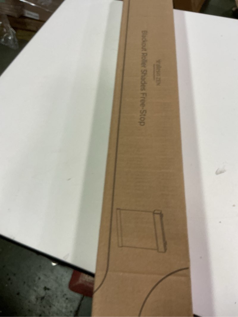 Condition photo showing New/Like New for LUMI HOME FURNISHINGS Cordless Light Filtering Fabric Roller Window Shades, Beige, 31 in x 72 in
