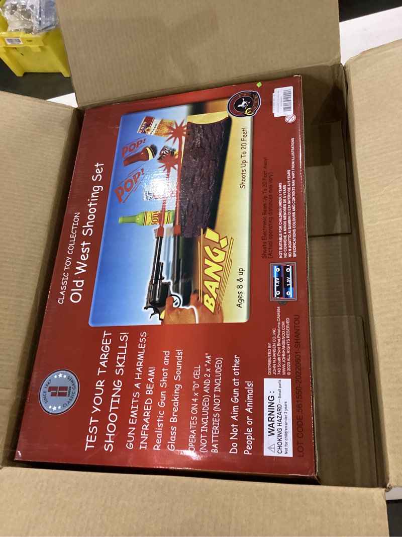 Condition photo showing New/Like New for Wild West Shooting Set