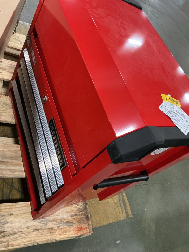 Condition photo showing Good Condition for CRAFTSMAN S2000 26IN 4-DRAWER CHEST W/LIGHT & DIVIDE (CMST32642RB)