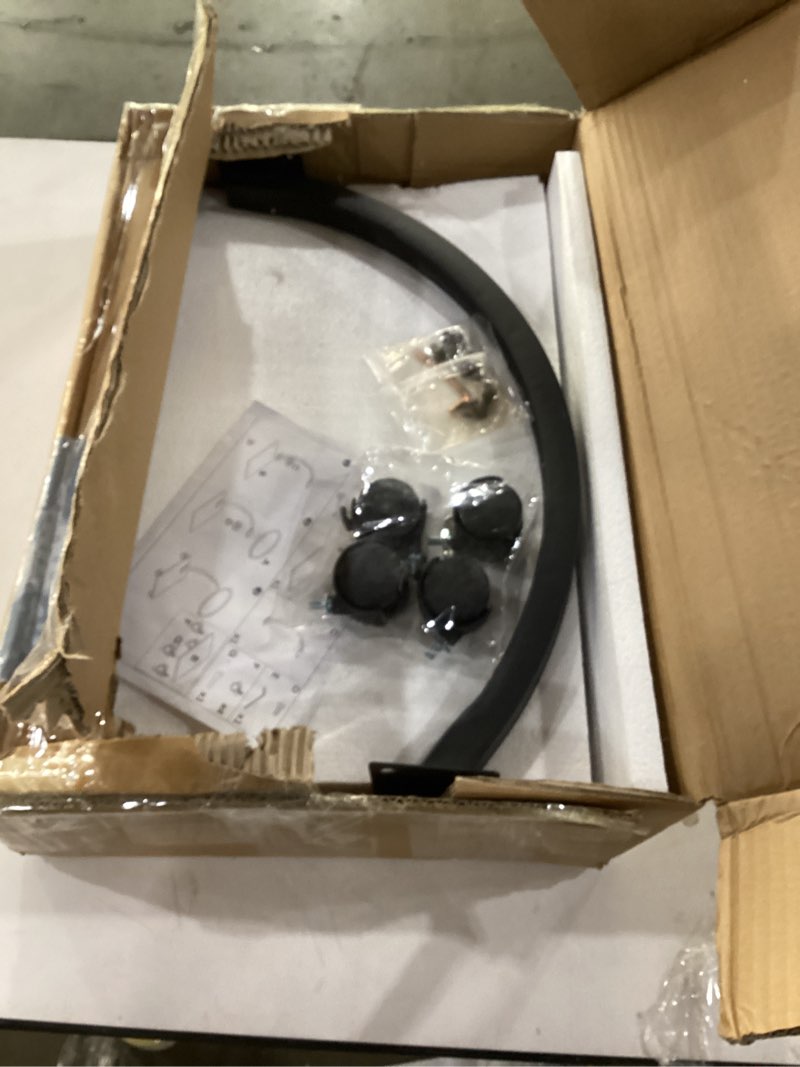 Condition photo showing New/Like New for C Table End Table,360°Swivel TV Tray Table for Small Spaces, Couch Tables That Slide Under, C Shaped Side Tables with Wheels for Living Room and Bedroom, Bed,Chair, Snack Table