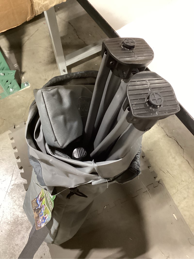 timber ridge hammock camping chair with adjustable backrest, heavy duty folding hammock chair supports 300lbs, portable hammock chair for camping, travelling and patio, grey