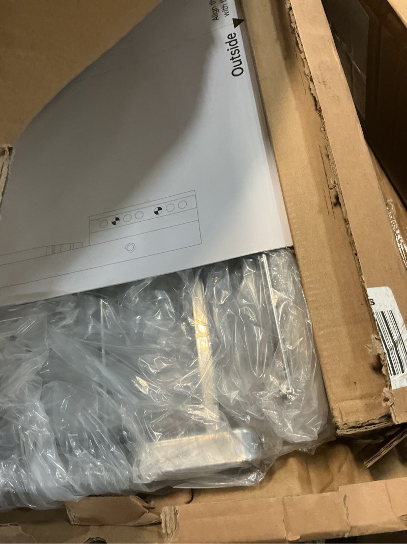 Condition photo showing Good Condition for insputer dual pull out trash can under cabinet with soft-close slides, heavy duty under sink trash can kit for kitchen sink, laundry, garbage can not included, requires 17" w x 24" d cabinets double silver