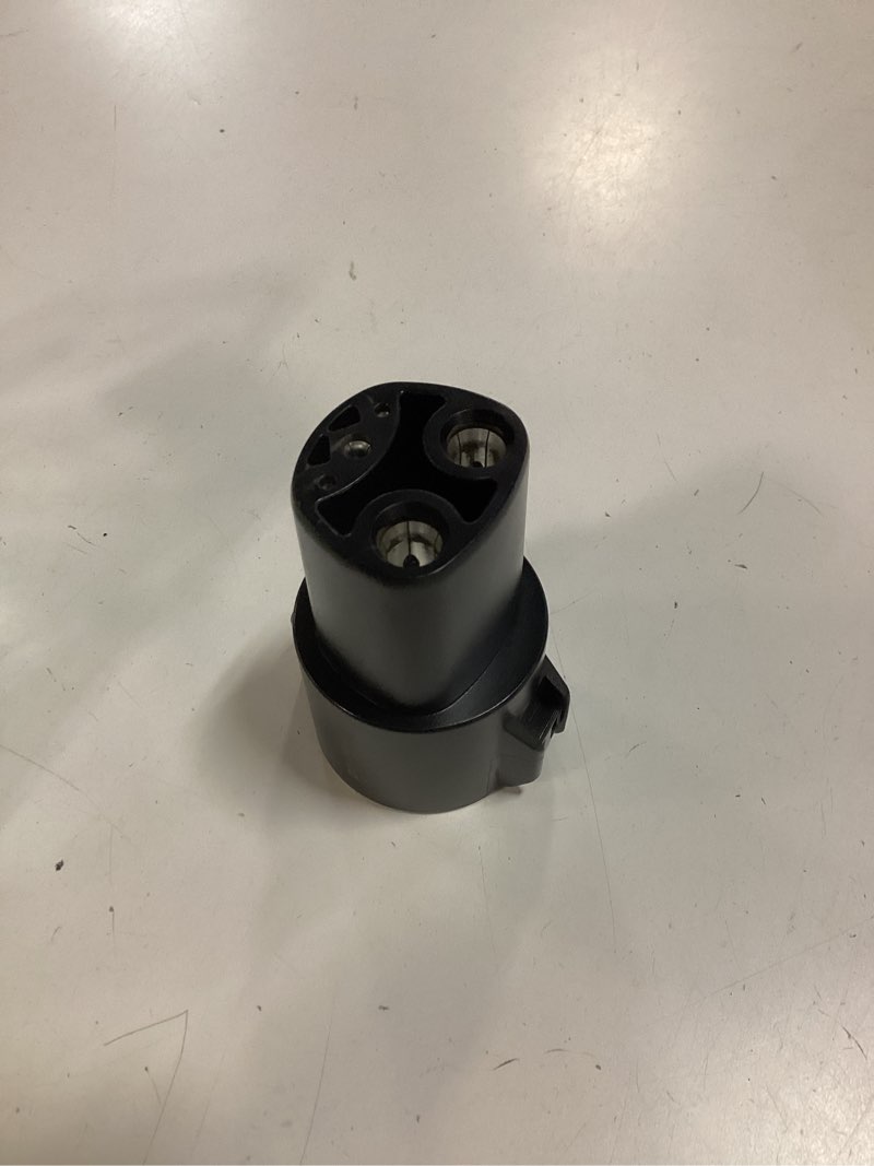 Condition photo showing As Is for focsprod j1772 to tesla charger adapter, max 80a 250v fast charging j1772 to nacs adapter for tesla model 3/y/x/s/cybertruck charging adapter, compatible with j1772 ev charge to tesla adapter -ul 2252 for tesla evs