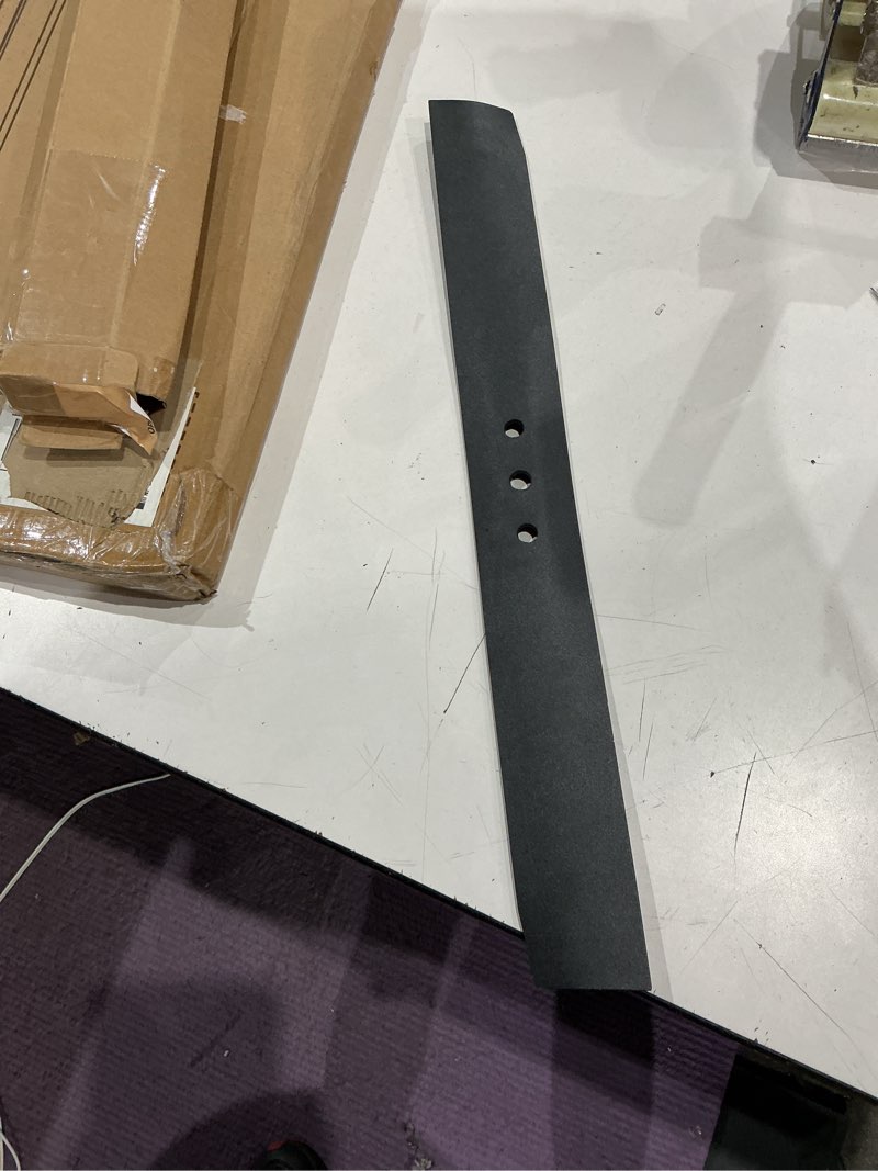 Condition photo showing Good Condition for 16" lawn mower replacement blade for 13 amp corded mower