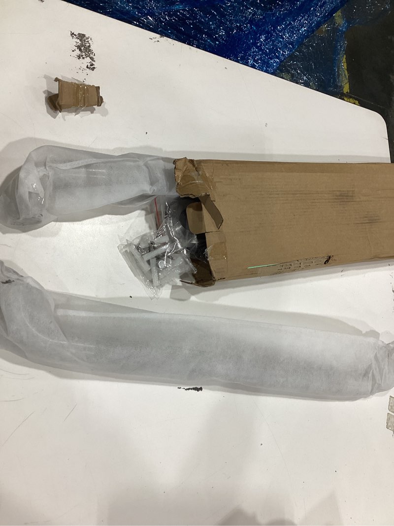 Condition photo showing Good Condition for haoyunie 2 pack tension curtain rods, 30-63 inches adjustable spring tension rods, no drill no slip, for windows, doorway, bathroom & closet (silver) silver 30"-63"-2pcs