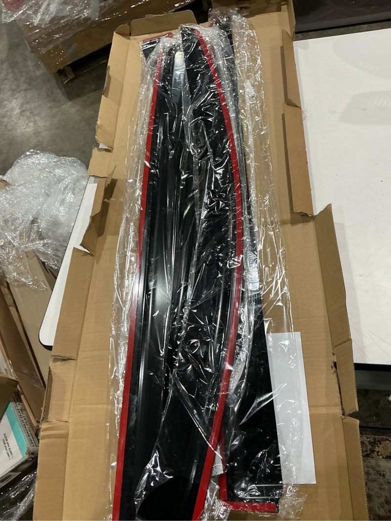 Condition photo showing Good Condition for window visors rain guards for 2021 2022 2023 2024 2025 2026 toyota sienna, out-channel window vent wind deflectors visors shades for 21 22 23 24 25 26 sienna 2021-2026 toyota sienna