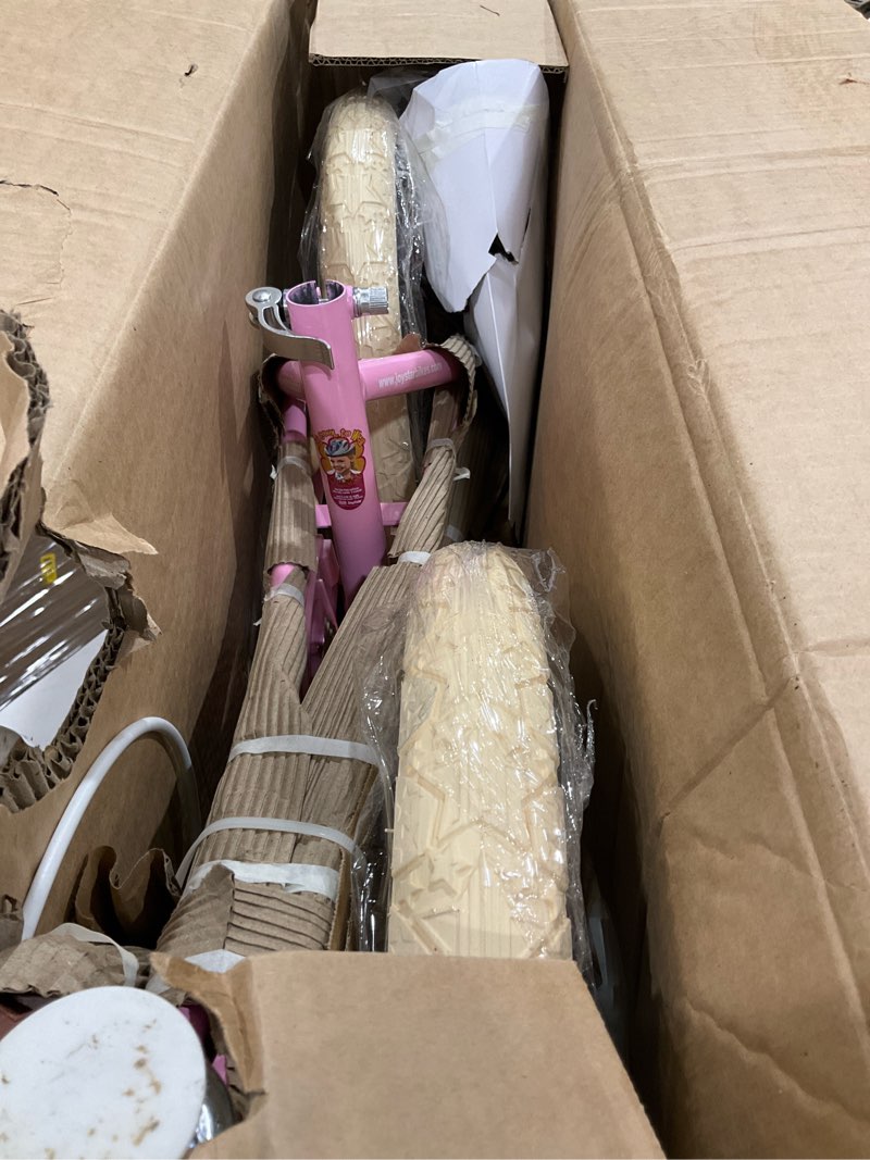 16” Pink kids bike