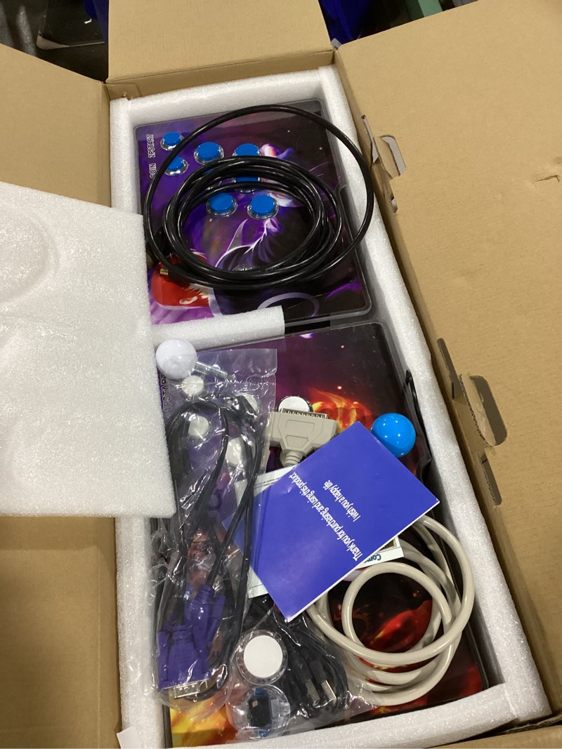 Condition photo showing Good Condition for FVBADE[8000 Games in 1]18S Pandora Box Arcade Game Console WiFi Function to Add More Games Compatible PC & Projector & TV ,3D Games 4 Players Category Favorite List Save/Search/Hide/Pause/Delete Games Whole 18S