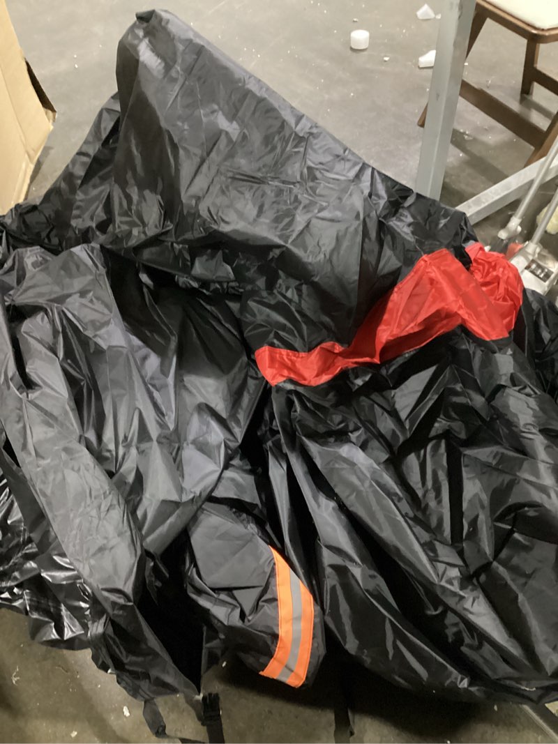 Condition photo showing As Is for car cover waterproof all weather for automobiles (1 sedan car cover, a3 fit sedan length up 178-185 inch)