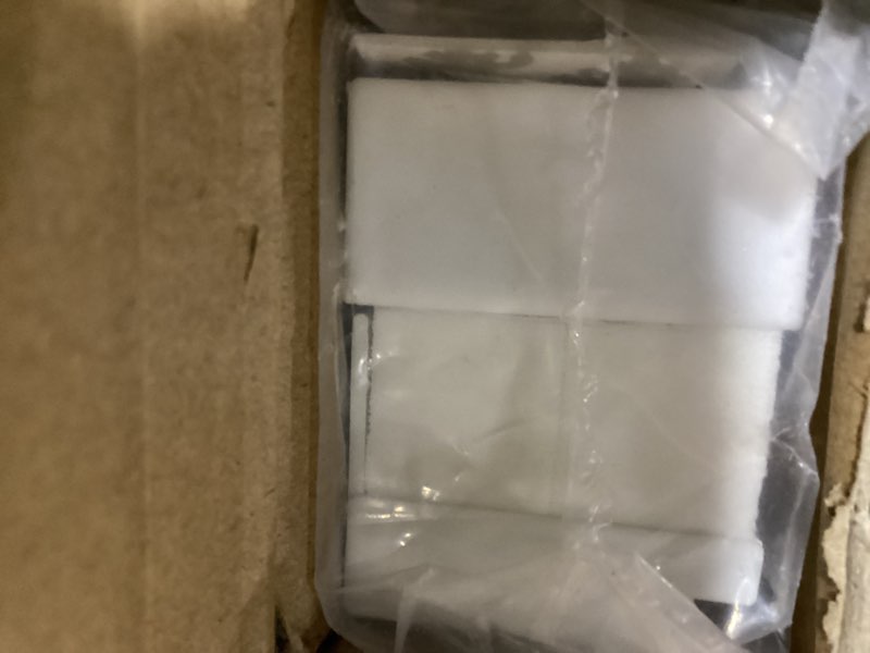 Condition photo showing Good Condition for LazBlinds Cordless Cellular Blinds, No Drill Light Filtering Honeycomb Shades for Indoor Windows, Insulated UV Protection Cellular Shades, Easy Inside Mount, 27" W x 48" H, White Light Filtering-white 27" W x 48" H