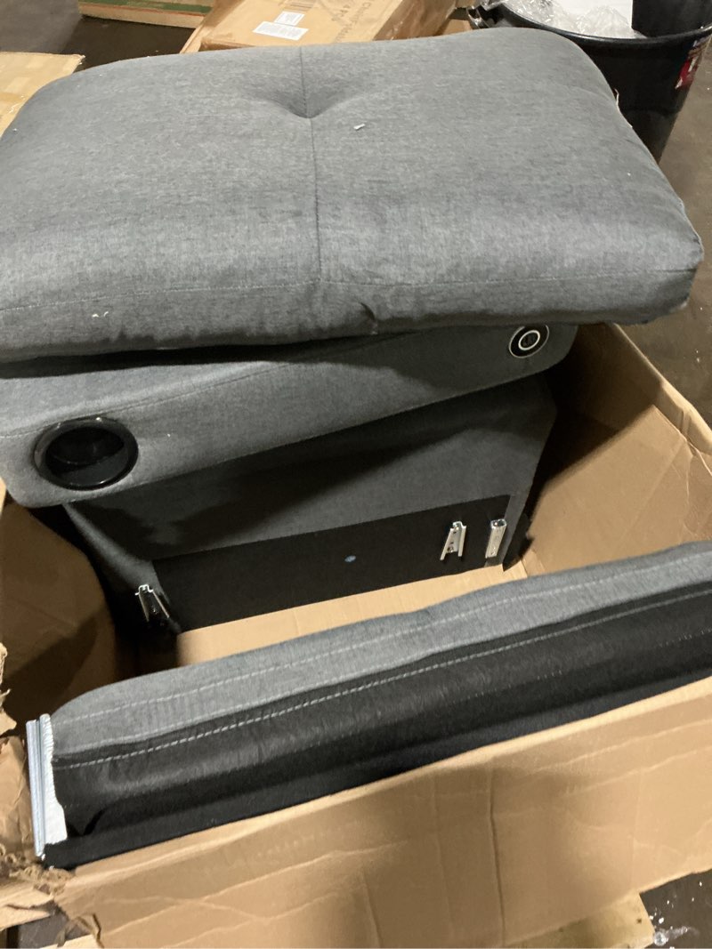 Condition photo showing Good Condition for similar to photo couch cusions w/side pockets and cup holder