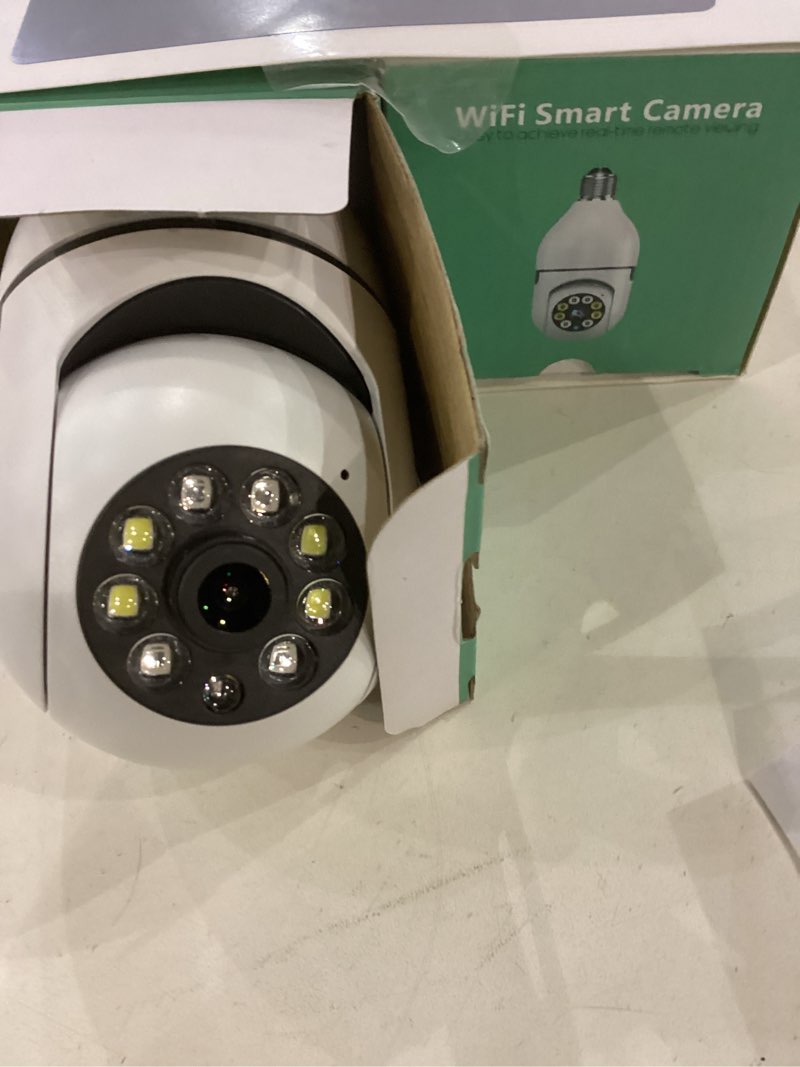 light bulb security camera 2 packs, 5g&2.4ghz 2k security cameras wireless outdoor 360° ptz cameras 