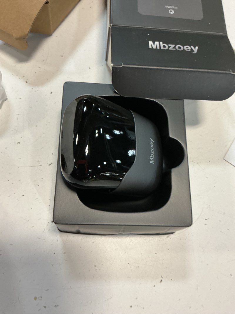 Condition photo showing New/Like New for Mbzoey Electric Foil Shavers for Men: Mini Electric Razor for Face - IPX7 Waterproof Cordless Razor with LED Display & Fast Charge - Micro-Comb Technology & Precision Blades Sanded Grey