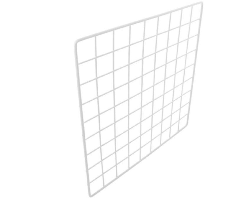 Sturdy Wire Grid Wall Rack for Photo Display Versatile Iron Panel Organizer for Home and Kindergarten Decor Excellent Airflow Easy to Install Modern Aesthetic