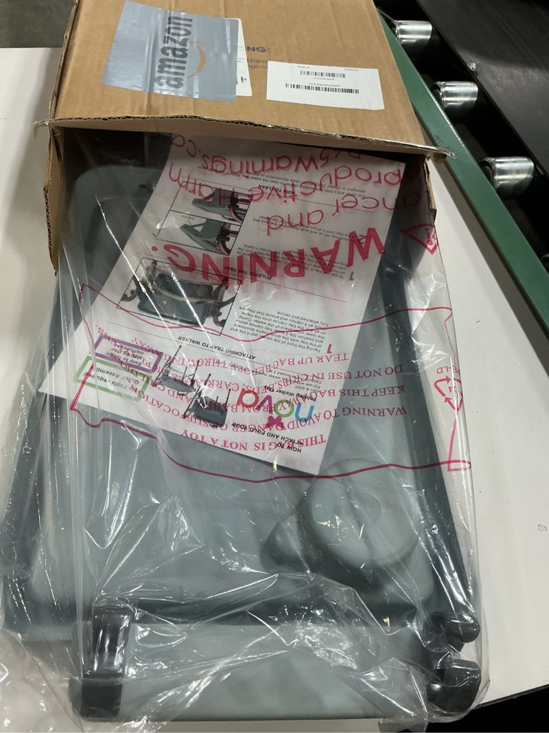 Condition photo showing New/Like New for NOVA Medical Products Walker Tray with Two Cup Holders, Gray, 1 Count Standard