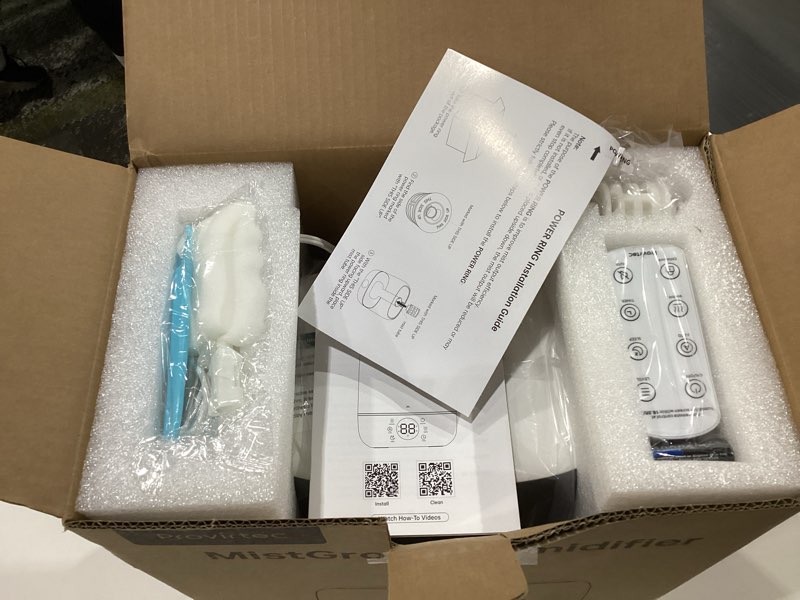 Condition photo showing New/Like New for 6L Self-Cleaning Humidifier for Large Room, CleanCare Warm & Cool Mist, No-Leak Design & Top Fill, 60 Hour Runtime, Quiet Ultrasonic Auto Mode with Remote Control for Bedroom & Home, NOT TESTED
