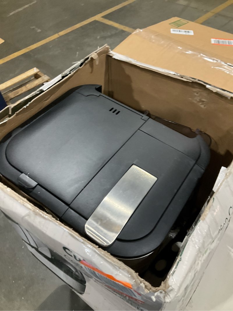 Condition photo showing As Is for Cuisinart Coffeemaker, Coffee Center Barista Bar 4-In-1 Coffee Machine, Single-Serve Coffee, Espresso & Nespresso Capsule Compatible, 12-Cup Thermal Carafe, Black, SS-4N1TNAS Black/Thermal Carafe 12-Cup