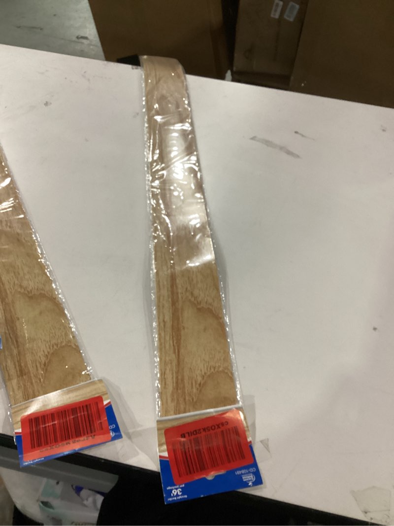 Condition photo showing New/Like New for carson dellosa grow together 36ft of light wood grain bulletin board borders, 12 strips of natural trim for rolling whiteboard, cork and posterboard, party, classroom decorations, and farmhouse decor