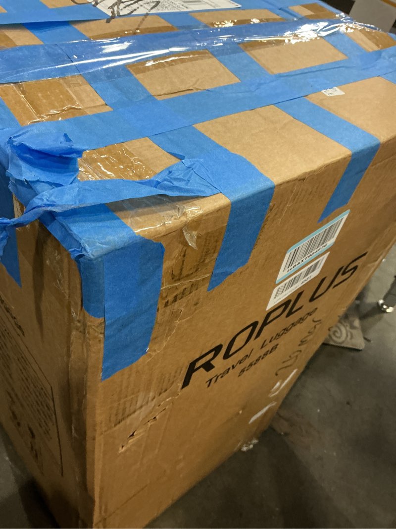 Condition photo showing Good Condition for (Color purple)Foldable Checked-Luggage, Durable Hardside Suitcase with Mute Wheels, Waterproof Expandable Harshell Rolling Luggages with Side Pocket, TSA Lock (Black, 28-Inch) Black 28-Inch