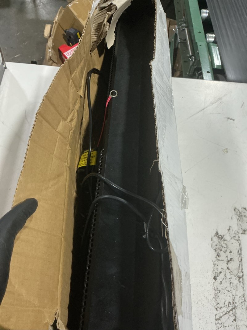 Condition photo showing As Is for boss audio systems sb26brgb 26 inch atv/utv bluetooth sound bar