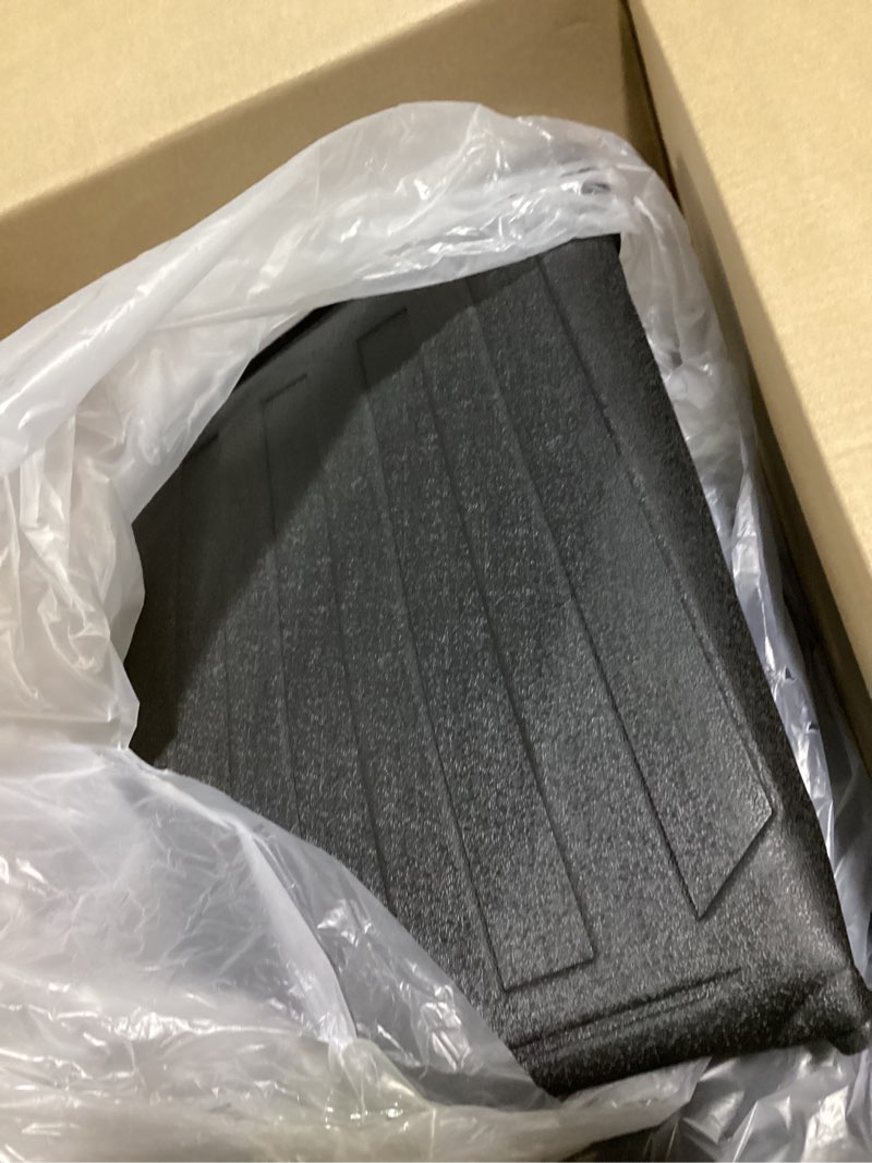 Condition photo showing Good Condition for smabee cargo liner for subaru forester 2025 2026 base/premium/sport/limited/touring (not fit hybrid & wilderness) all weather cargo mat trunk mat accessories tpe car interior black