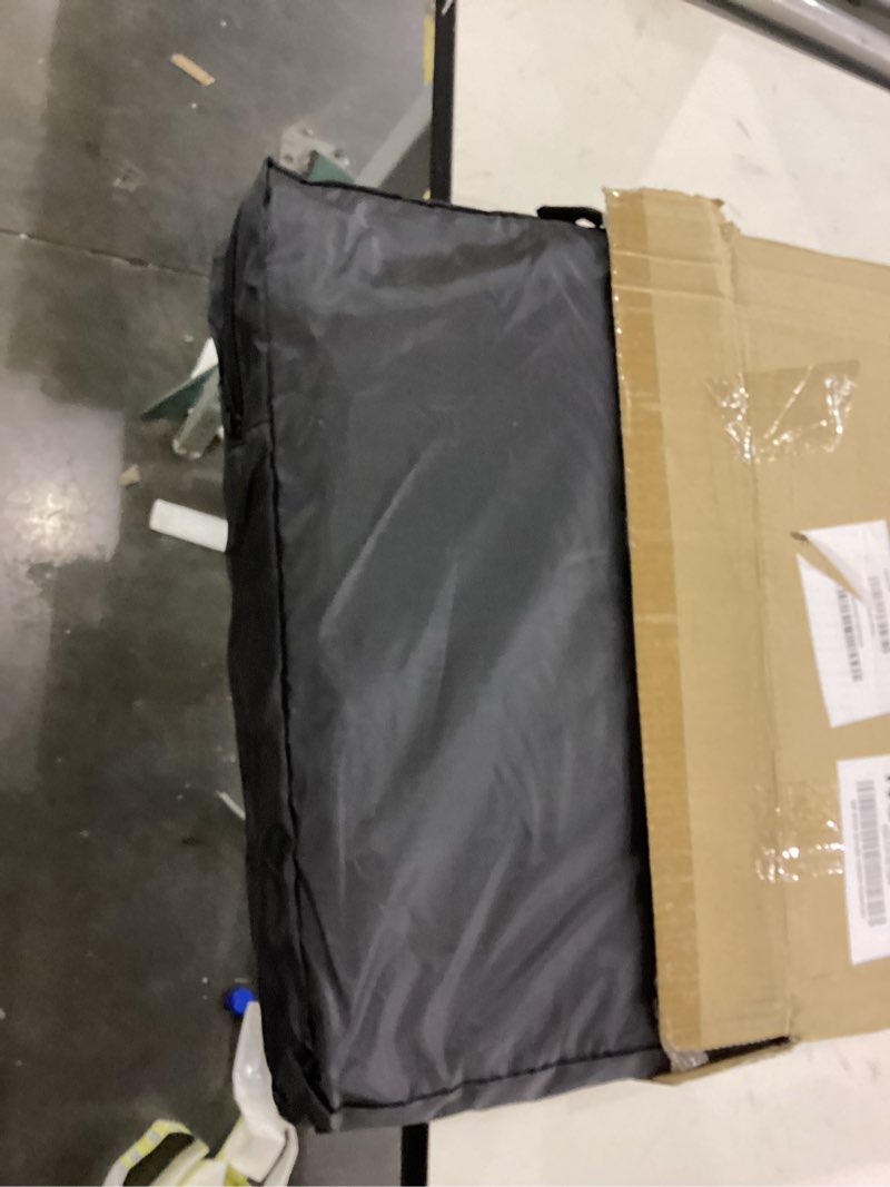 Condition photo showing New/Like New for FURTIME Dog Car Seat Cover for Back Seat, Upgraded PU Leather Back Seat Extender with Hard Bottom Holds 400LBS, Waterproof Anti-Scratch, Large Space Back Seat Cover for Car, SUV, Small Truck Black For Cars/ SUV/ Small Truck