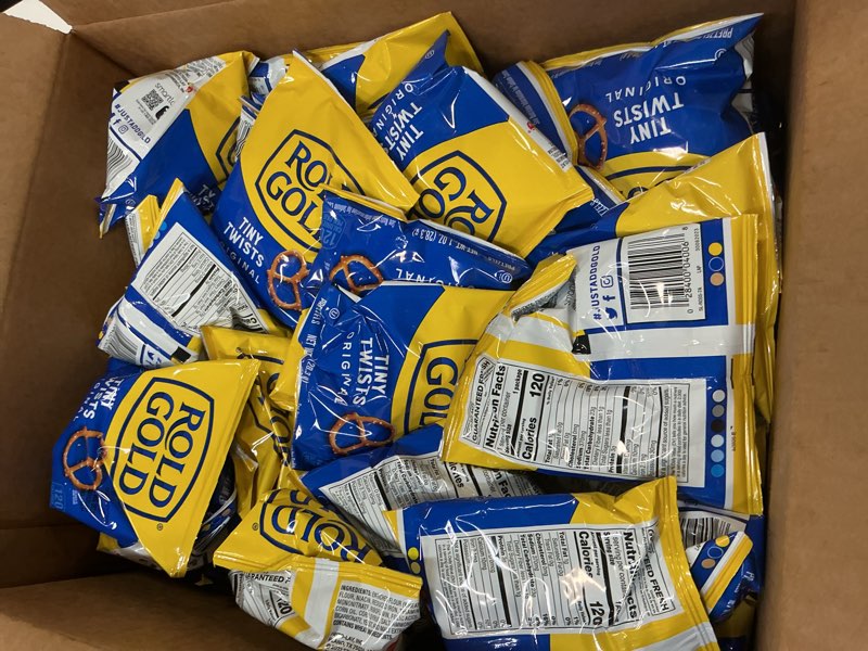 Condition photo showing Good Condition for Rold Gold Pretzels, Tiny Twists, 1oz Bags (40 Pack)