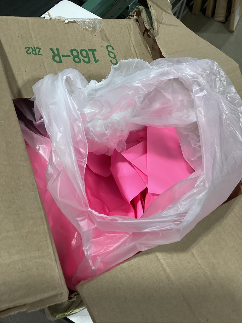 Condition photo showing As Is for neenah astrobrights color paper, 8.5â€ x 11â€ , 24 lb/89 gsm, pulsar pink, 500 sheets (21031) 24lb colored paper