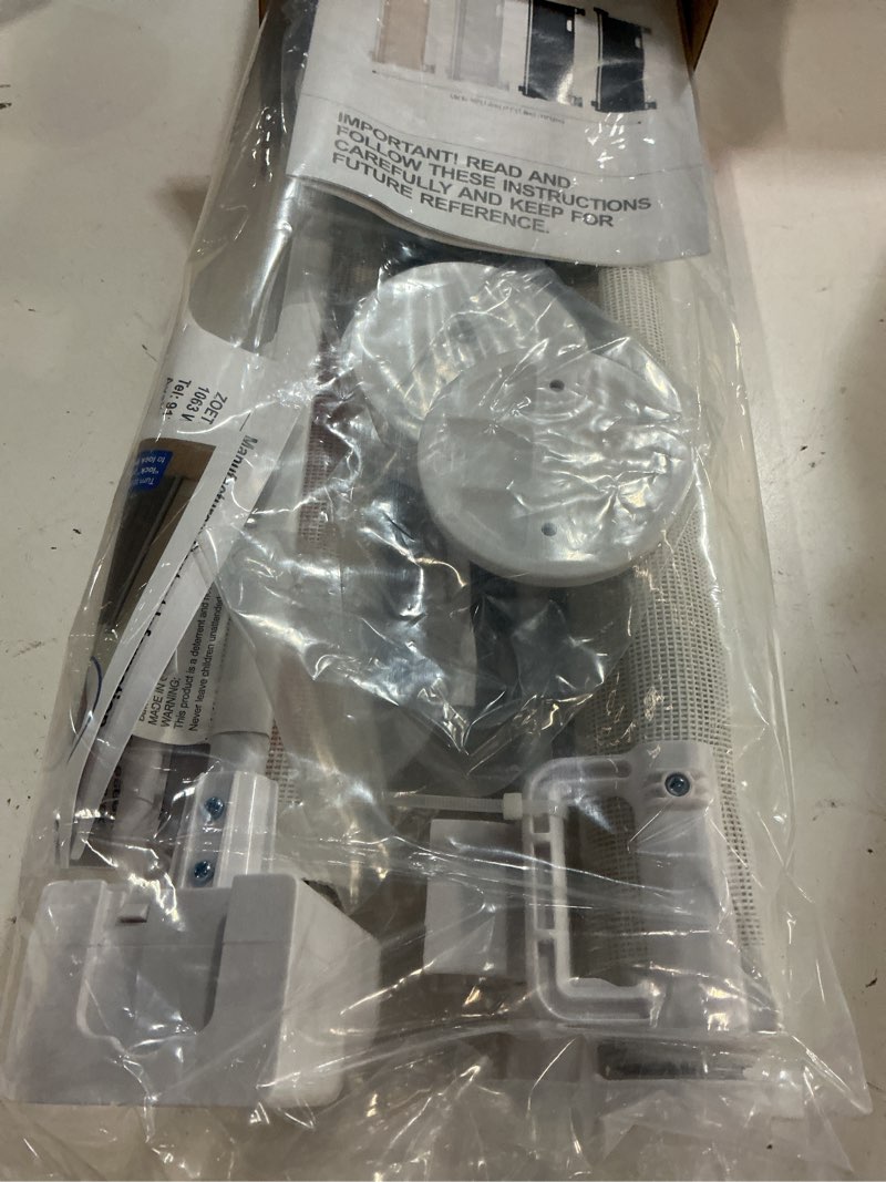 Condition photo showing New/Like New for (2 pack) retractable baby gate for doorways and stairs, mesh safety gate for pet, indoor & outdoor use, one-hand operation, easy installation, 33.6" tall, expands to 55" wide?white,33.6"x55") 33x55 inch(2 pack) white
