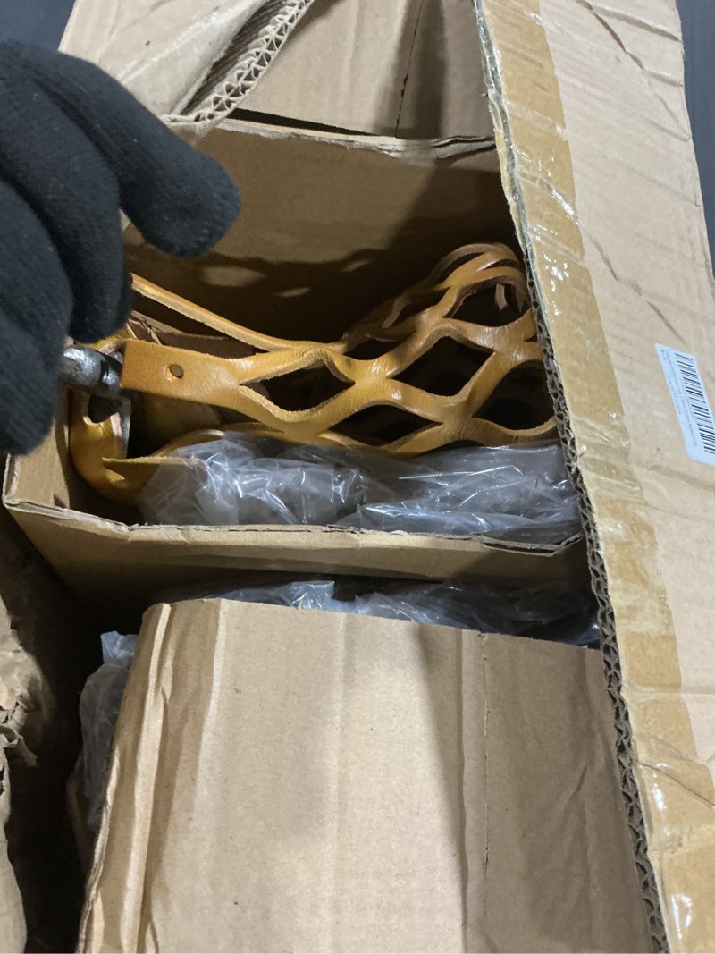 Condition photo showing Good Condition for Collapsar Leather Pool Table Pockets - Set of 6 Billiard Shield Pockets for Replacement