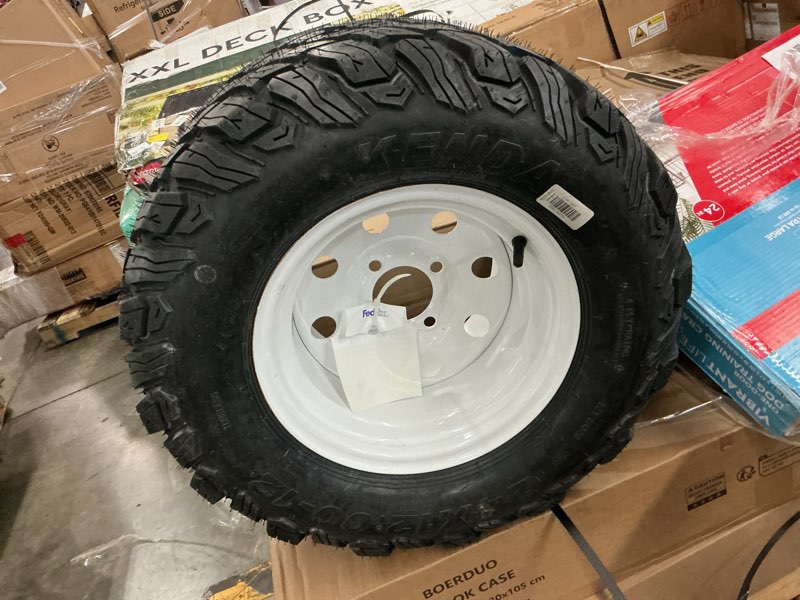 Condition photo showing Good Condition for 24x12.00-12 4pr kenda k500 super turf tire and wheel