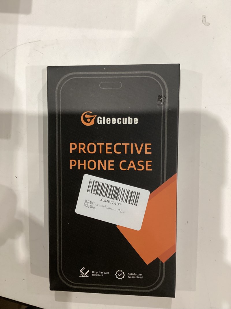 Condition photo showing New/Like New for Gleecube Magnetic for iPhone 17 Pro Case, [Matte Solid Color] [Full Camera Protection] Protective Case for iPhone 17 Pro - Milky White iPhone 17 Pro Milky White