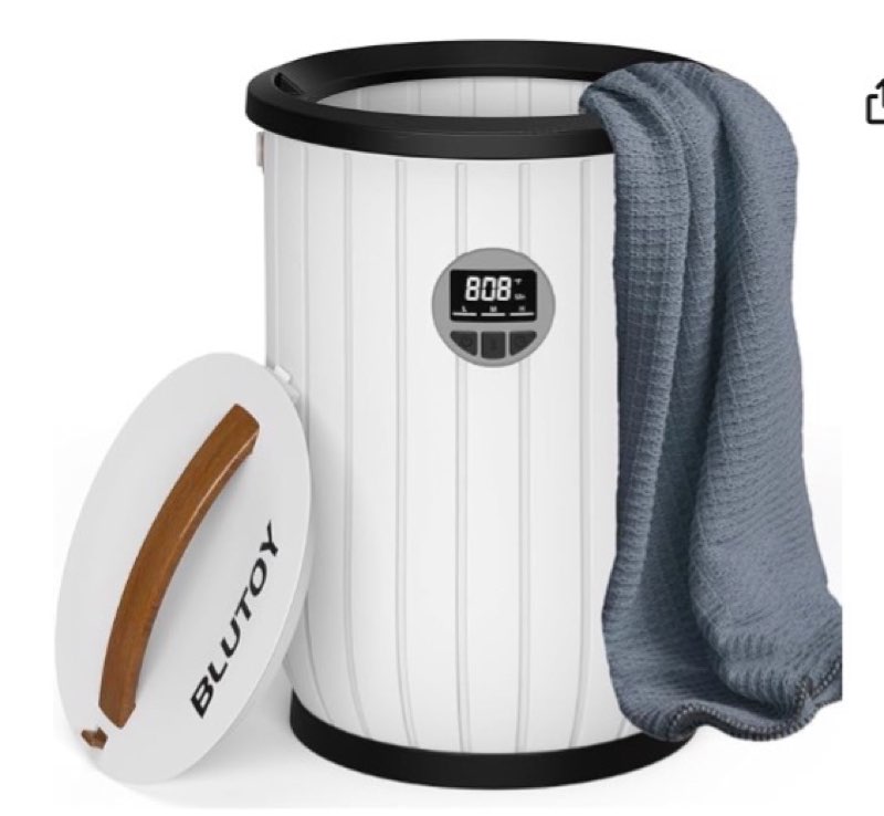 Towel Warmers for Bathroom, 20L Large Bucket with LED Display, 3 Heating Modes & Adjustable Timer, Auto Shut-Off Safety, Fits 2 Oversized 40"x70" Towels, Bathrobes & Blankets – Spa-Grade Towel Heater