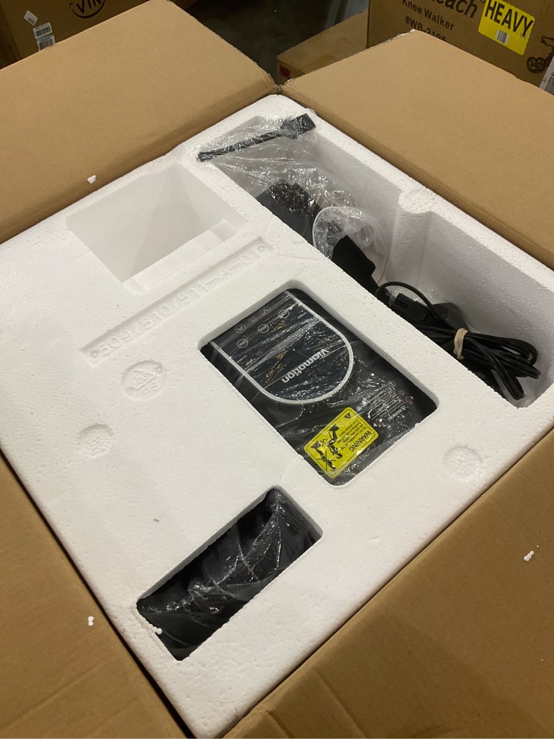 Condition photo showing New/Like New for Under Desk Elliptical Machine, Leg Exerciser as Seen on TV While Sitting for Senior with Remote Control, Portable & Quiet Pedal Exerciser with 12 Adjustable Speed, Black