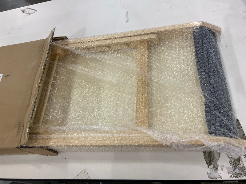 Wooden Foldable Dog Ramp Portable Pet Ramp,Car Ramp with Built-in Handle for Travel, 4 Adjustable He