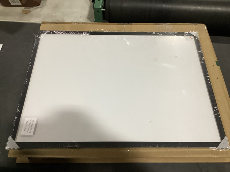 Condition photo showing As Is for giftgarden 19.7x27.6 puzzle frame black, 50x70cm picture frame for 1000 pieces puzzles wall display, single 19.7x27.6 black