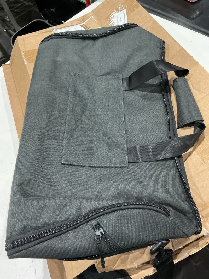 Condition photo showing Good Condition for halfday convertible 2-in-1 garment duffel weekender bag 45l | wrinkle-free travel, hanging suit compartment, shoe pockets, trolley sleeve. durable & water-resistant carry-on, shadow shadow original, 45l