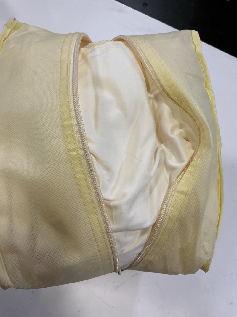 Condition photo showing Good Condition for 30x10ft wrinkle free ivory backdrop curtain for parties soft fabric drapes wedding ivory curtain backdrop for birthday party decorations background for photography 5x10ft,6 panels w5' x h10'(6 panels) ivory